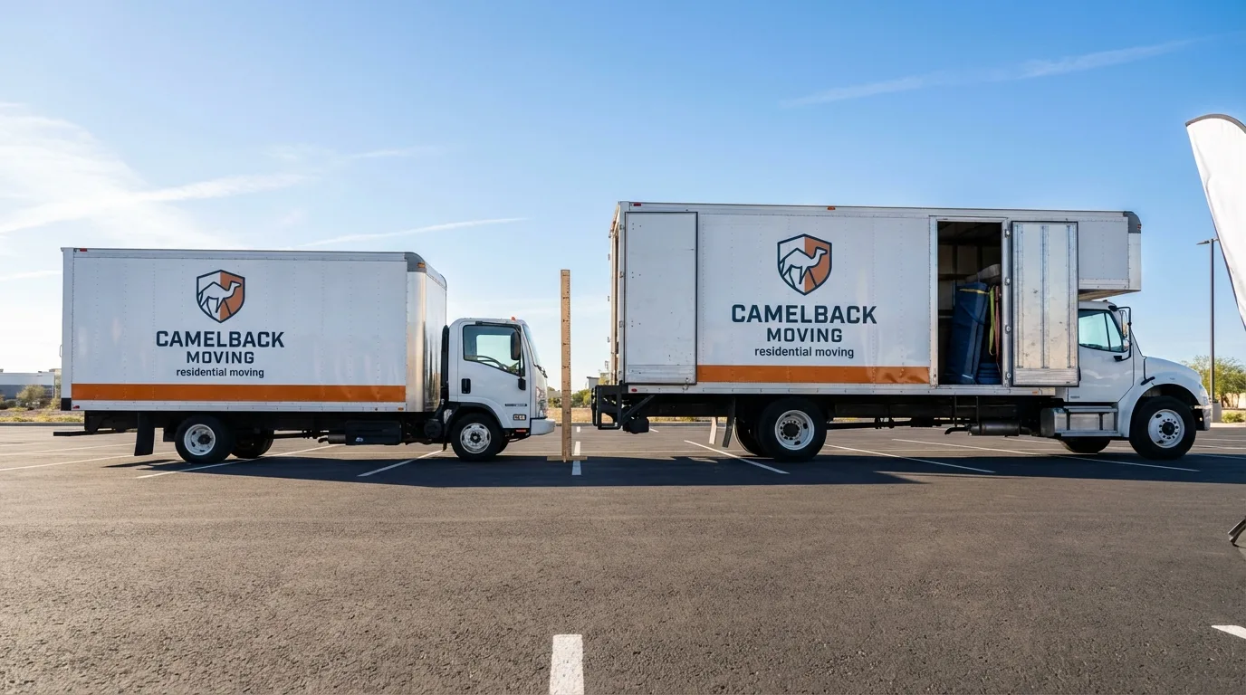 Moving truck size capacity guide in Jenkintown